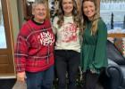 Pictured are Jan Galland, Kristen Boyd and Caillie Darco from King Town in McIntosh at their open house.