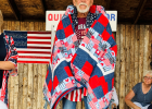Stephen Anderson Among Three Veterans Honored with Quilts of Valor during the Clearwater County Fair.