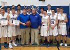 Win-E-Mac Boys’ Basketball Coach Vern Johnson scored another milestone last Tuesday as the Patriots won over Norman County West, making it Coach Johnson’s 500th career win! Congratulations to Coach Vern Johnson and the Patriots Boys Basketball team.