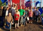 Pictured are members of the Highway 2 Cruisers Club that came out to help with the construction of the playground at Win-E-Mac School.